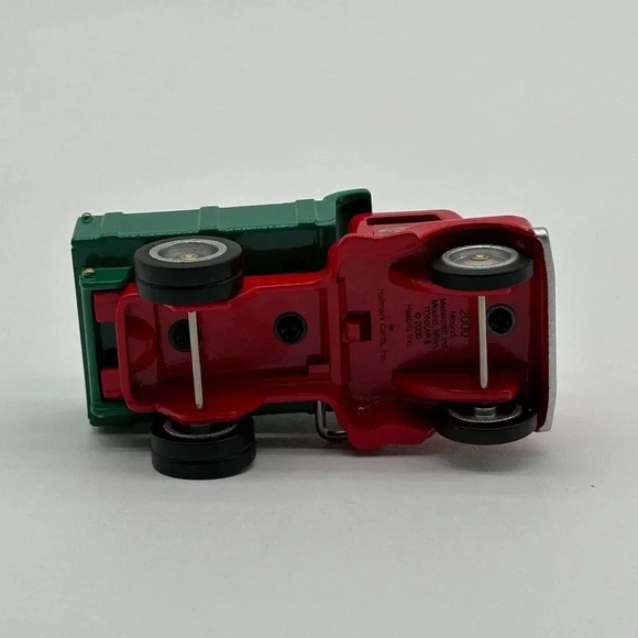 Hallmark Keepsake Ornament in Box 2000 Tonka Series Dump Truck Metal Christmas - Picture 9 of 11